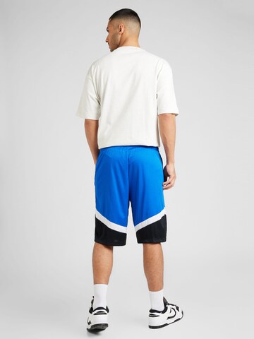 NIKE Regular Workout Pants in Blue