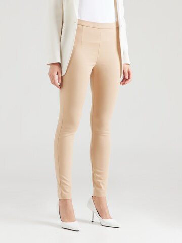 PATRIZIA PEPE Slimfit Broek in Beige: voorkant