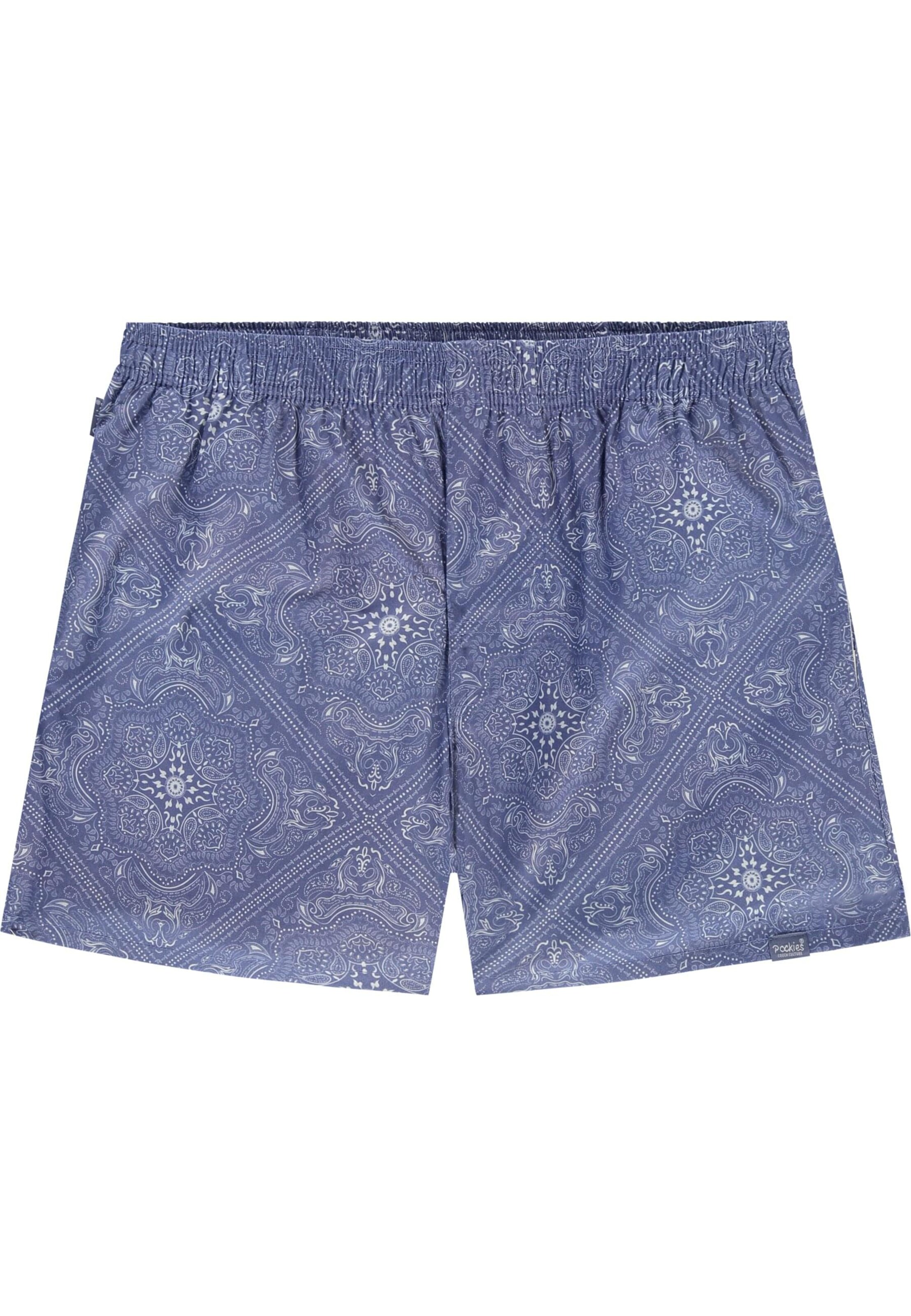 Boxer di Pockies in blu: frontale