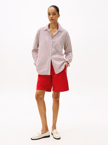 TOMMY HILFIGER Regular Chino in Rood