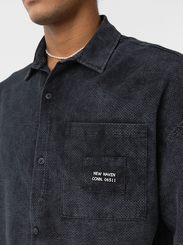 Dandalo Comfort fit Button Up Shirt in Black