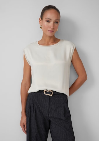 Chemisier s.Oliver BLACK LABEL en beige : devant