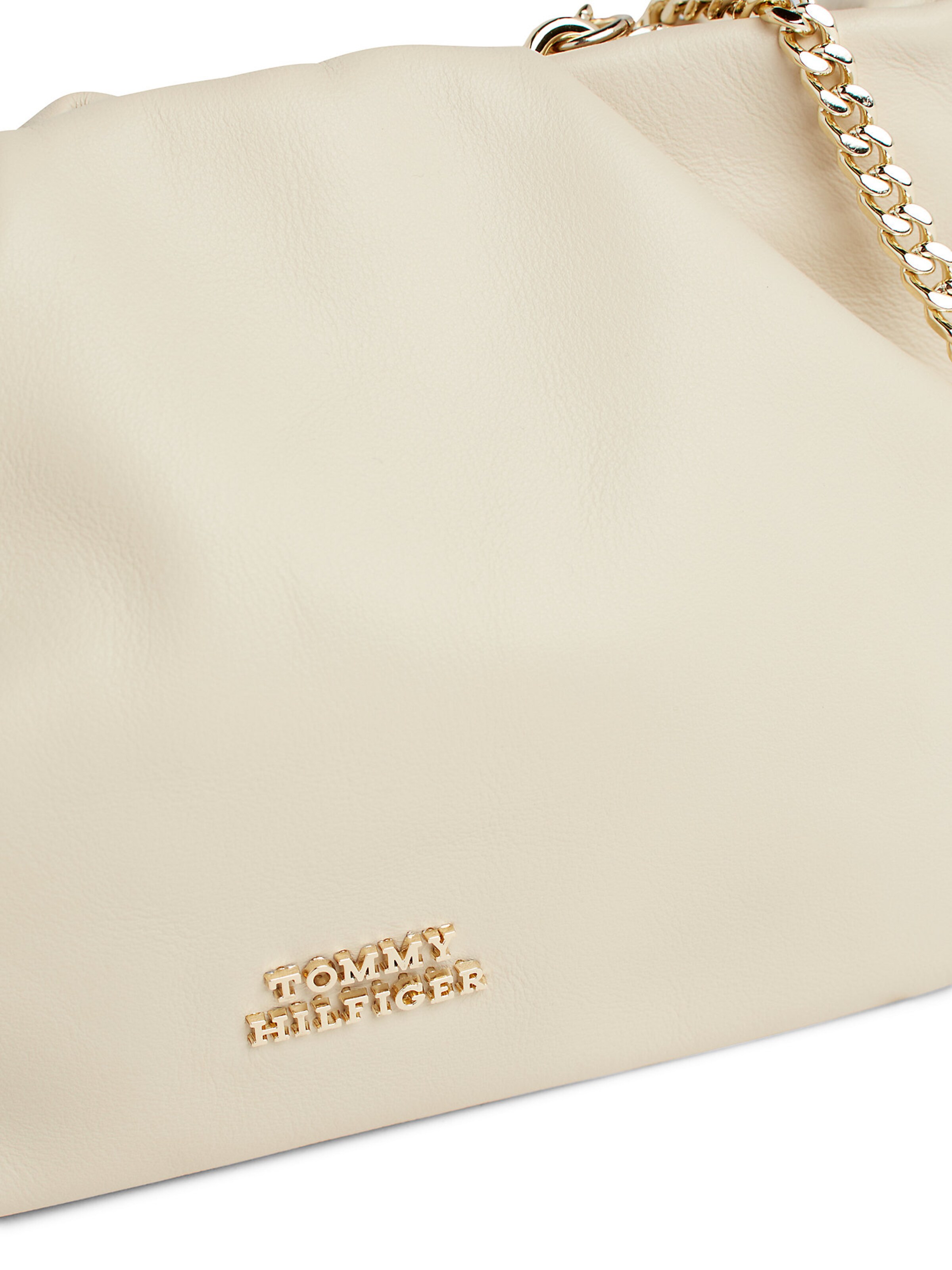 TOMMY HILFIGER Torba na ramię 'LUXE' w kolorze beżowy