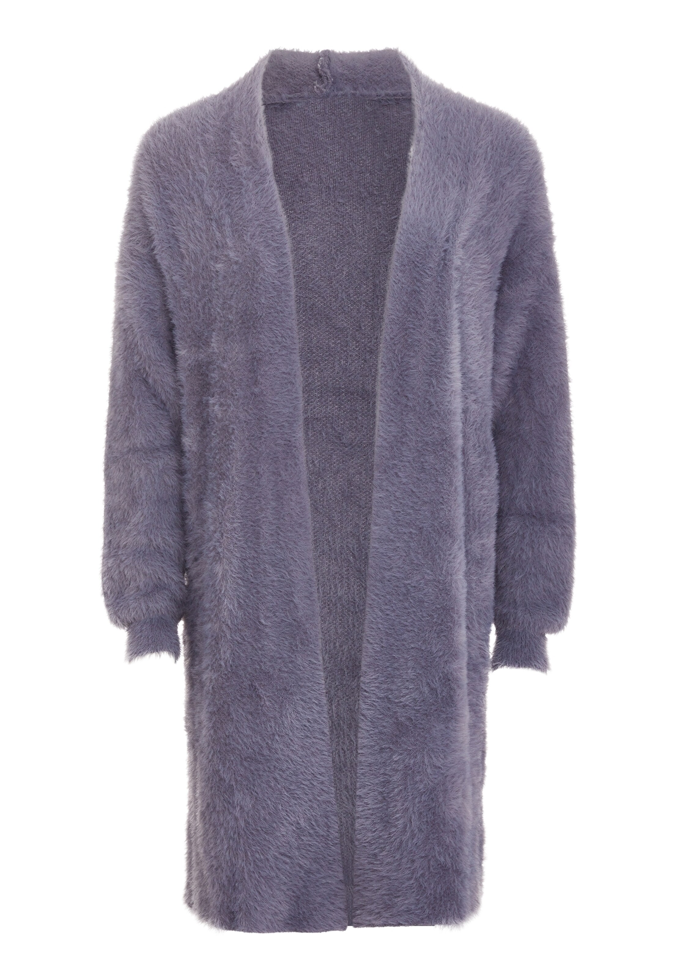 YASANNA - Casaco de malha em roxo: frente