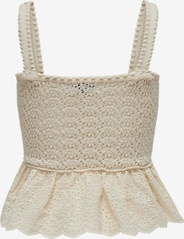 Tops en tricot 'Chrissia' ONLY en beige