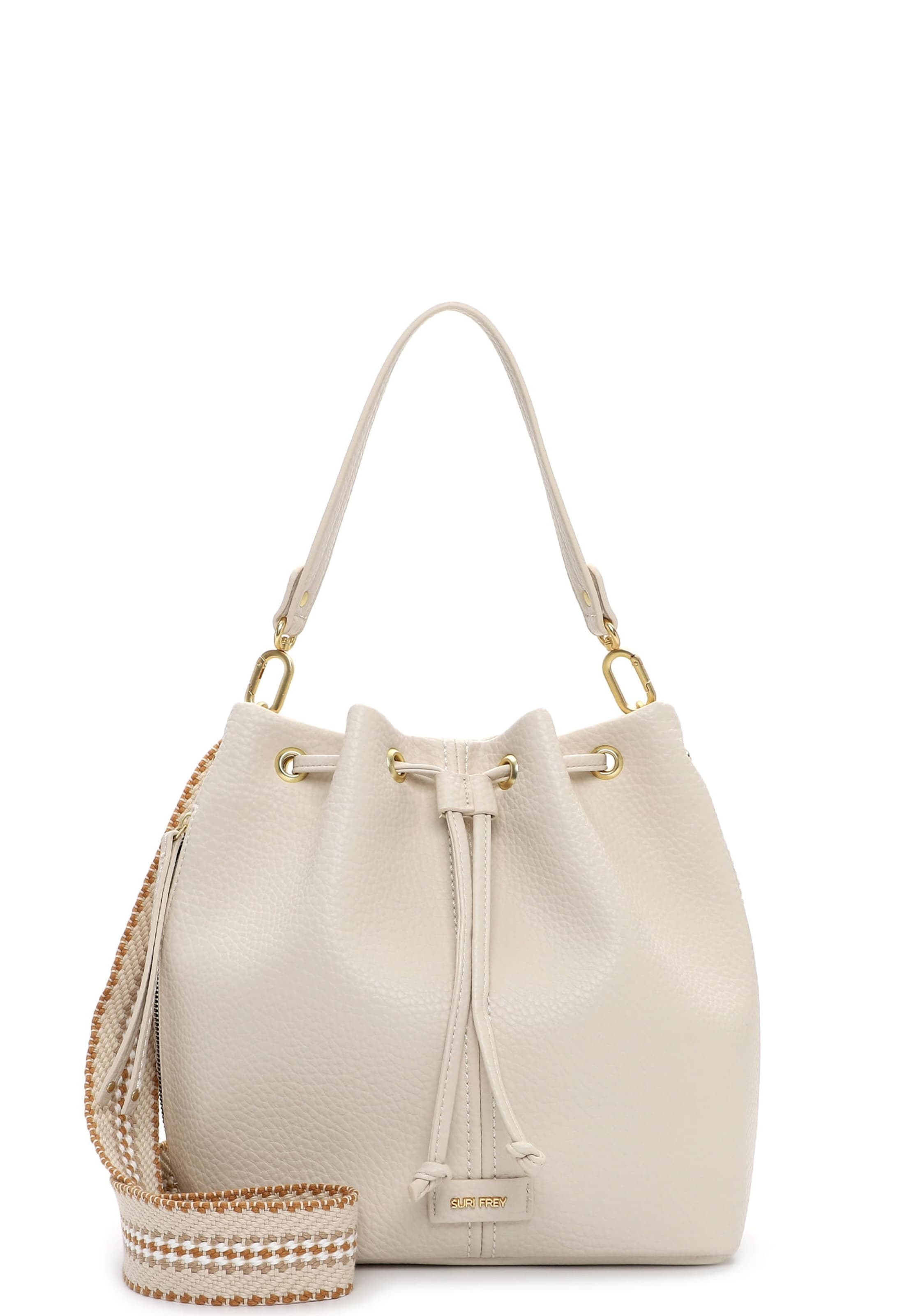 Suri Frey Pouch 'SFY Gray' in Beige: front