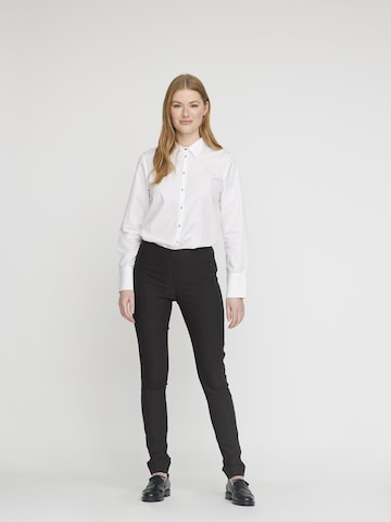 LAURIE Slimfit Hose 'Vicky' in Schwarz