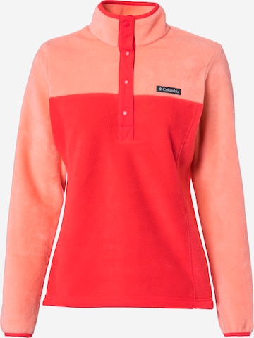 COLUMBIA Športna majica 'Benton Springs™' | rdeča barva: sprednja stran