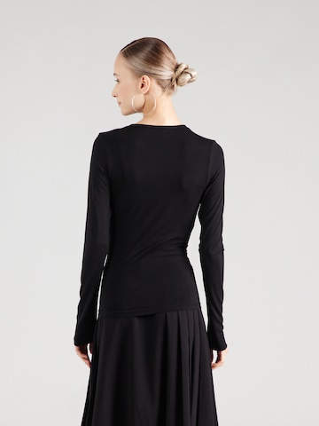 WEEKDAY Shirt in Schwarz