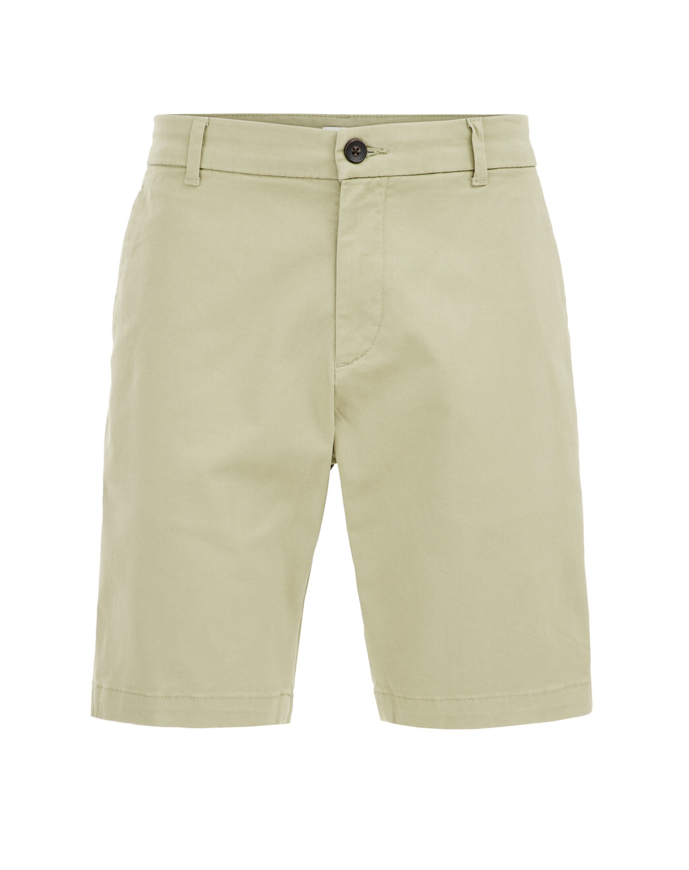 WE Fashion Chino trousers in Green: front