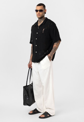 Dandalo Comfort Fit Hemd 'Raymond' in Schwarz