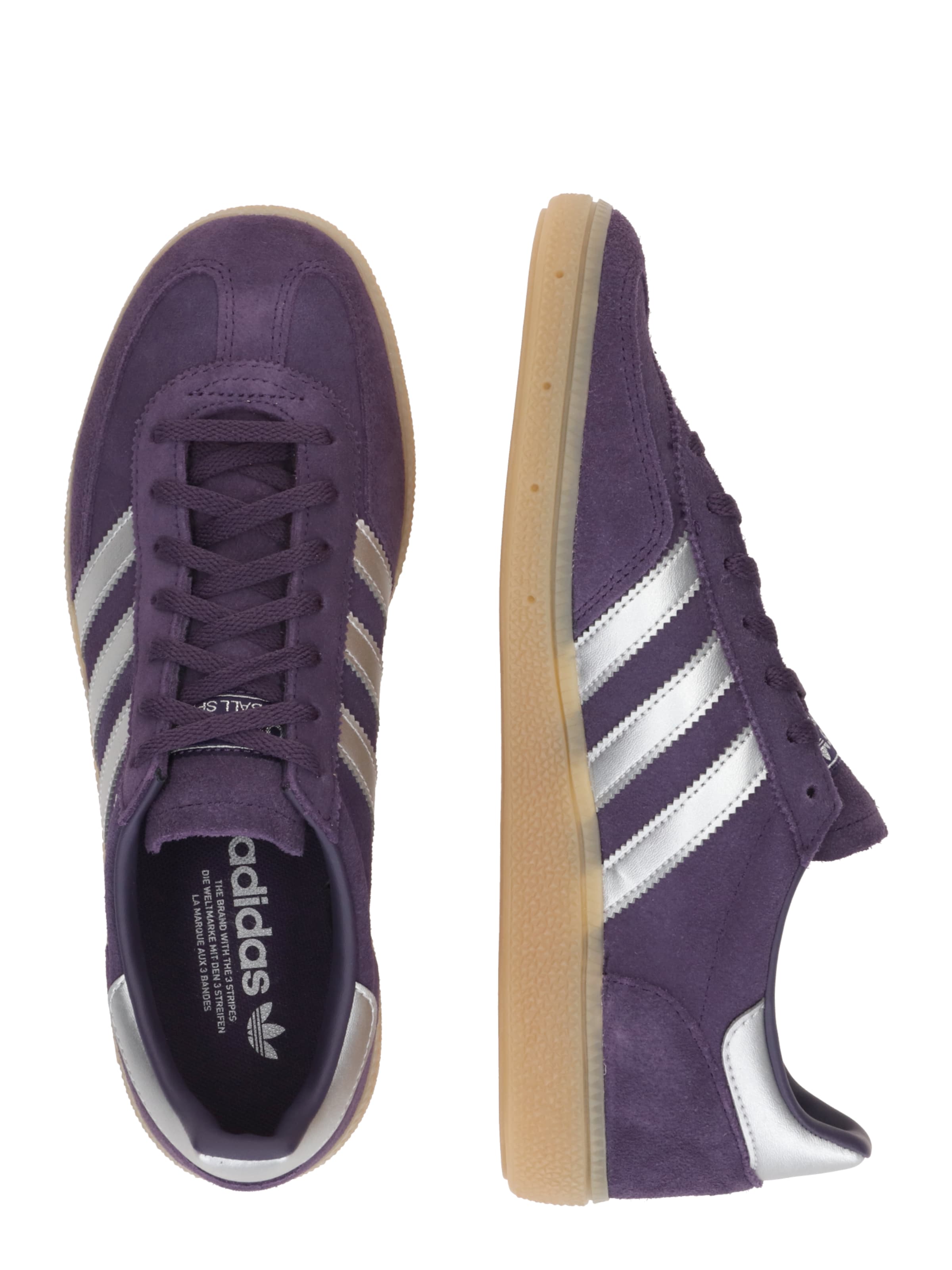 ADIDAS ORIGINALS Низкие кроссовки 'HANDBALL SPEZIAL' в Лиловый