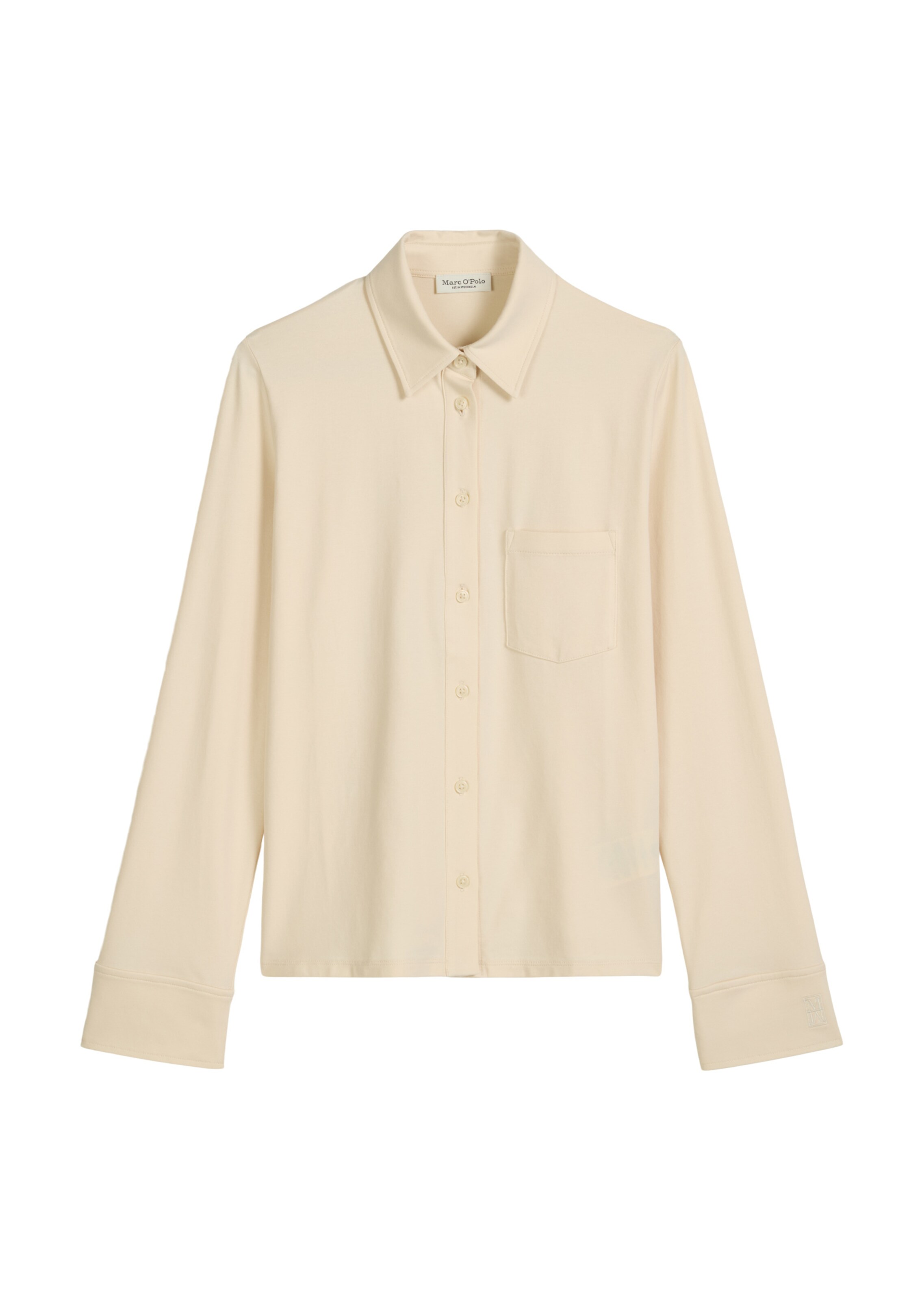 Marc O'Polo Bluse in hellbeige, Produktansicht