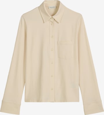 Marc O'Polo Blouse in Beige: voorkant