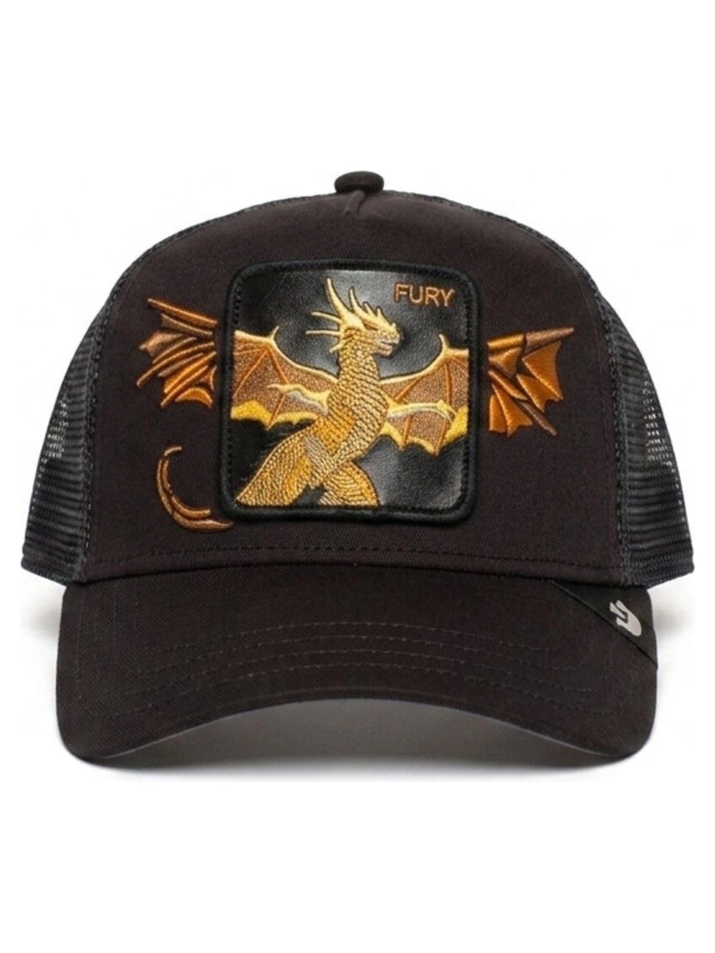 GOORIN Bros. - Gorra 'Gorra goorin bros negra dragon wings fury trucker cap' en negro: frente