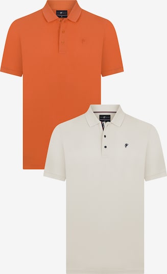 Maglietta 'TAO' DENIM CULTURE di colore écru / arancione, Visualizzazione prodotti