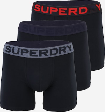 Superdry & Co Bokserishortsit värissä sininen / laivastonsininen / opaali / punainen, Tuotenäkymä