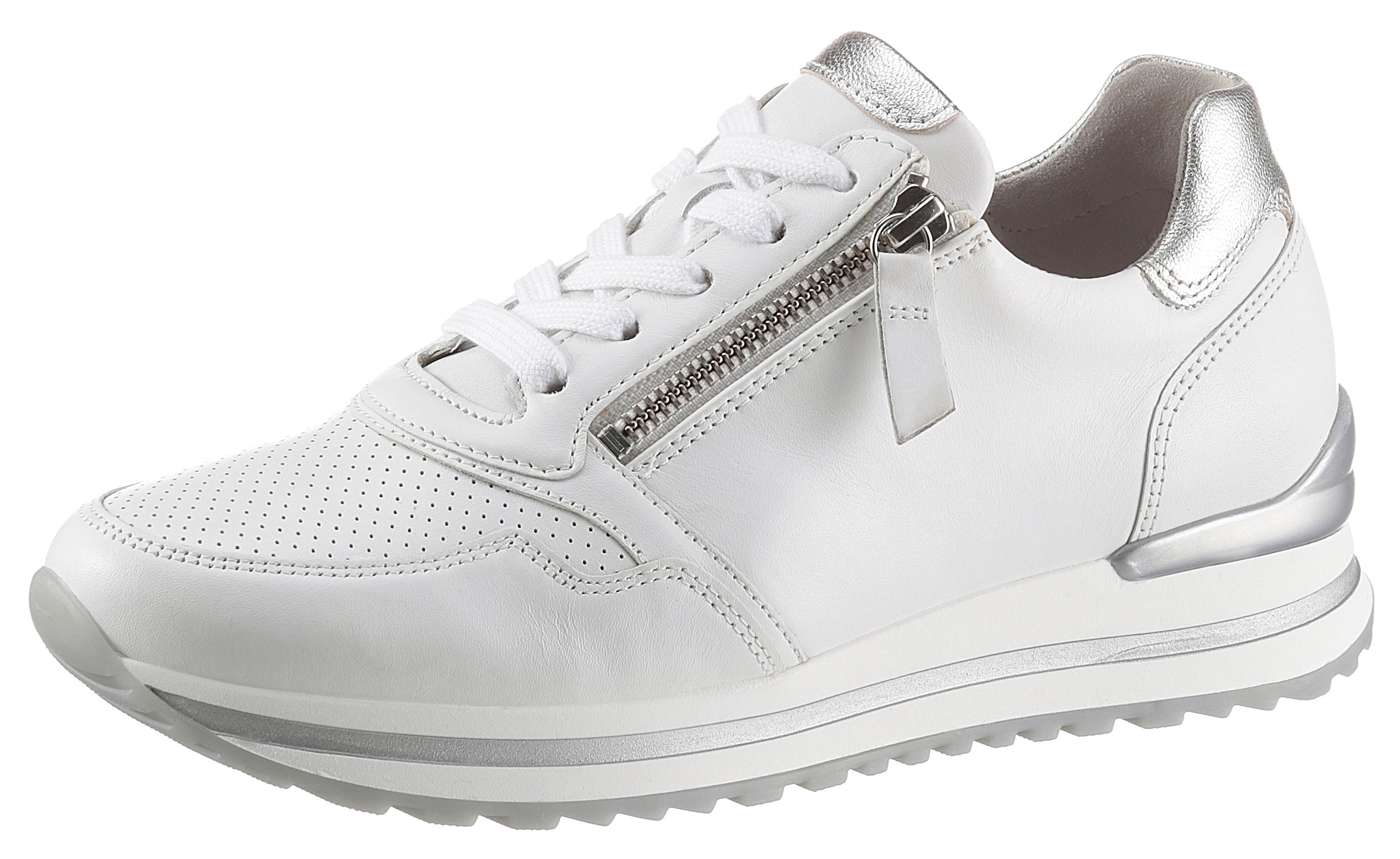 Sneaker bassa di GABOR in bianco: frontale