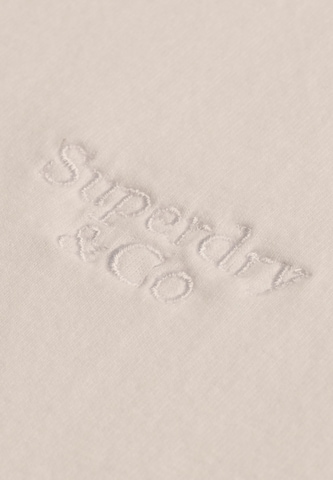 Superdry & Co Shirt 'Essential Serif' in White
