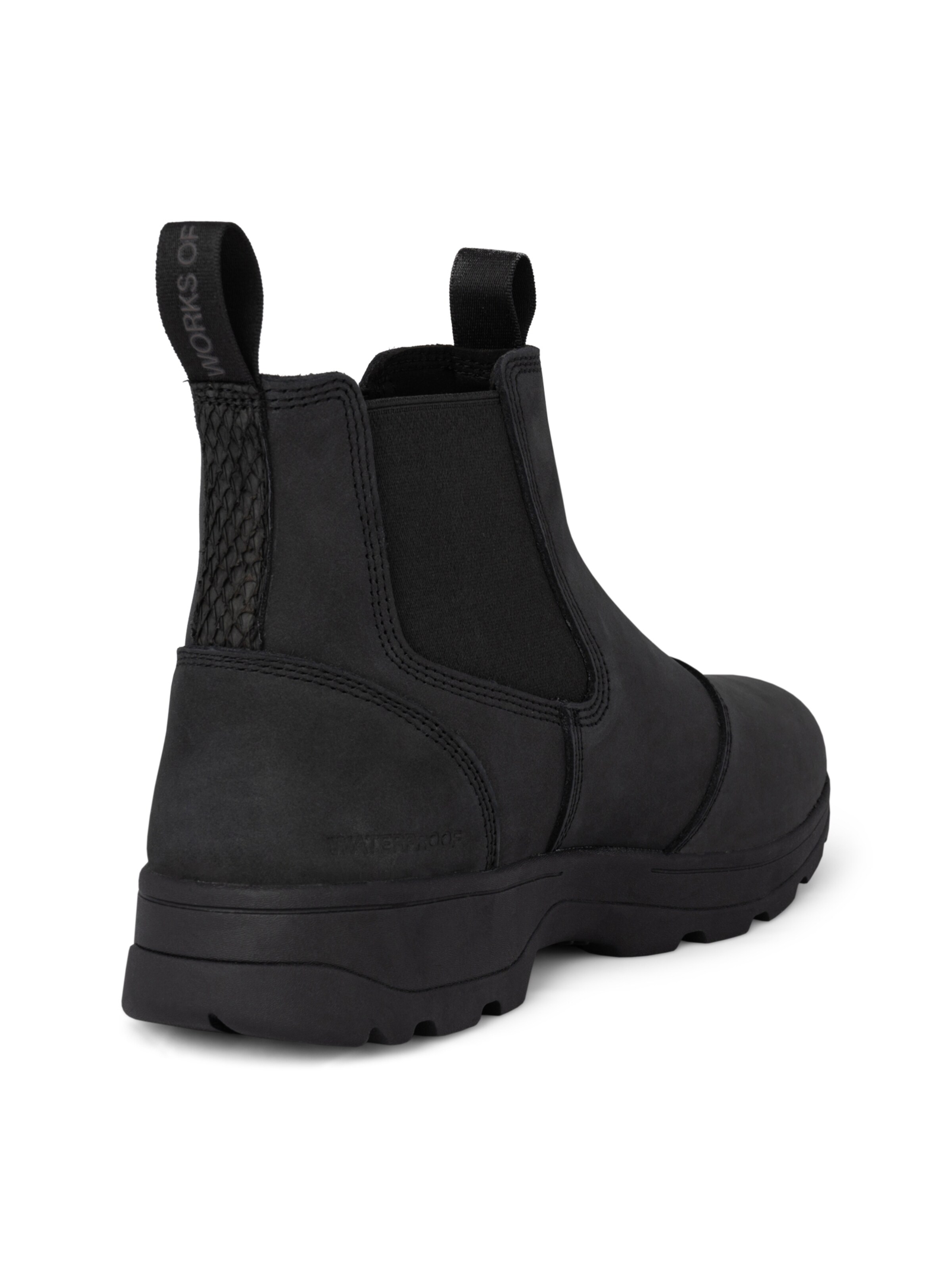 WODEN Chelsea Boots i sort