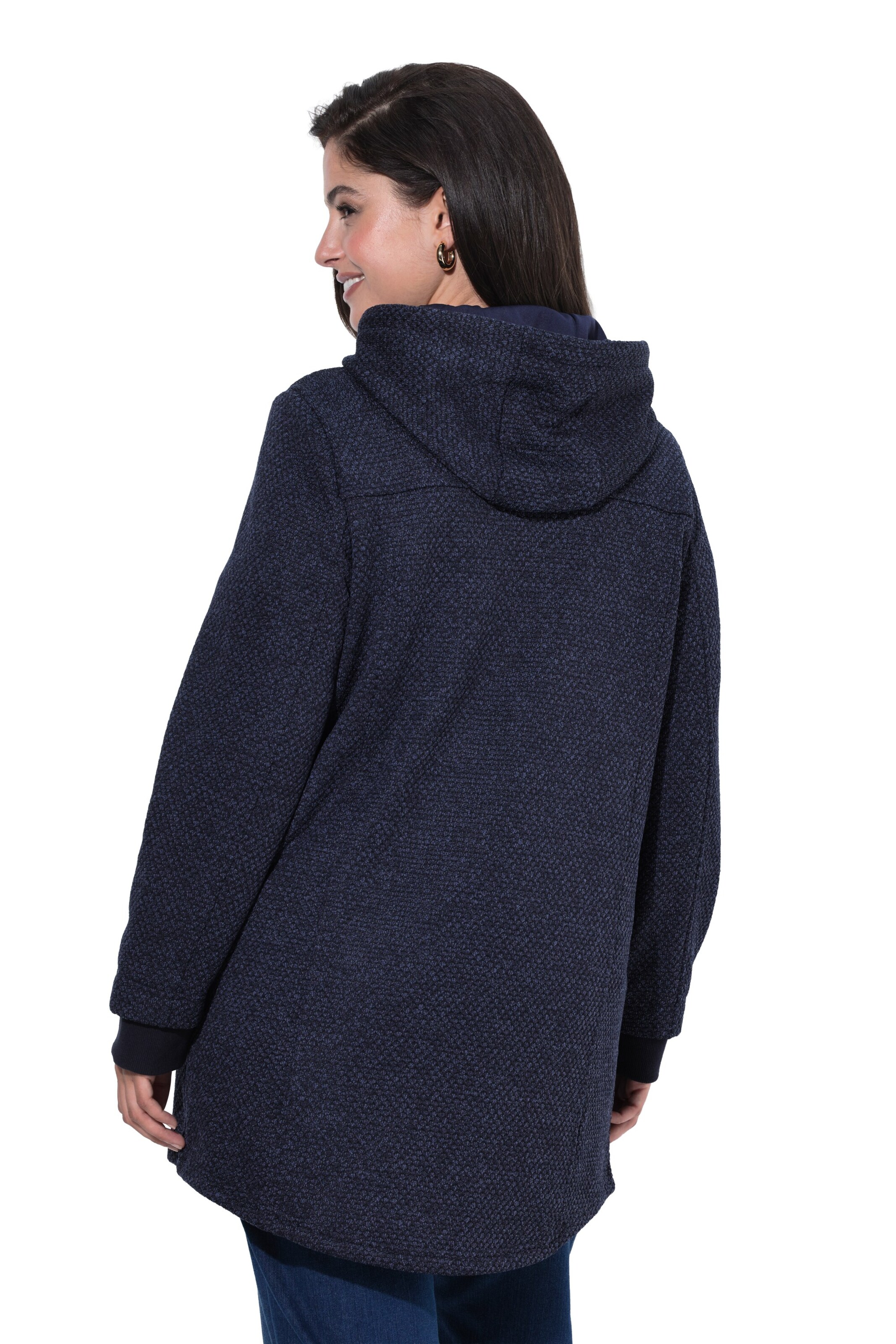 Ulla Popken Übergangsjacke in Blau