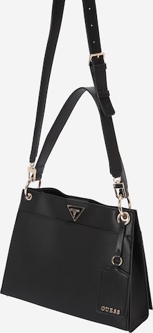 GUESS Shoulder Bag 'Basilea' in Black: front