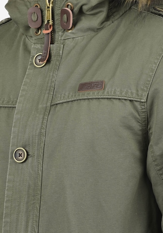 Parka invernale 'IDPulsoor' di INDICODE JEANS in verde