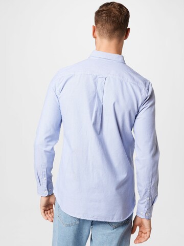 Superdry Regular Fit Hemd in Blau