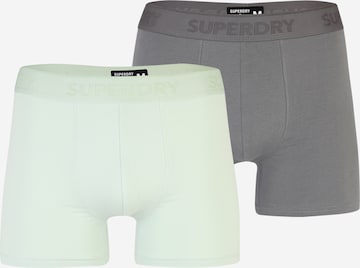 Superdry Boxerky – šedá: přední strana