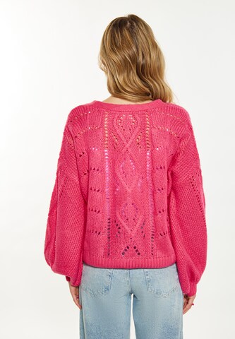 MYMO Strickjacke in Pink