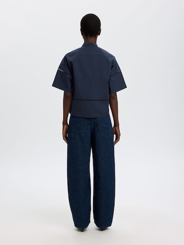 SELECTED Bluse in Blau