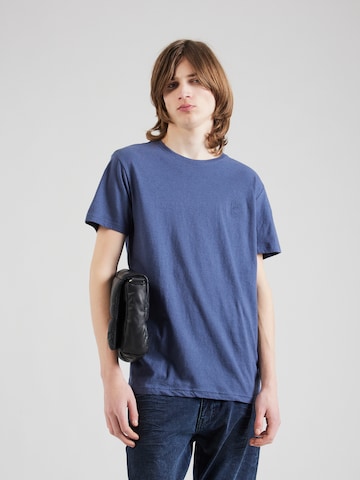 INDICODE JEANS Shirt 'Banjo' in Blauw: voorkant