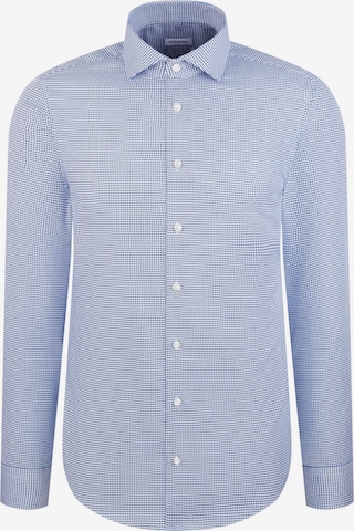 SEIDENSTICKER Business shirt 'Schwarze Rose' in Blue: front