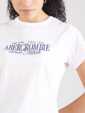 T-shirt Abercrombie & Fitch en blanc