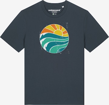 Watapparel Shirt ' Summer Sun ' in Grey: front