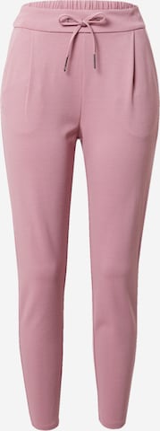 VERO MODA Tapered Trousers 'Eva' in Pink: front