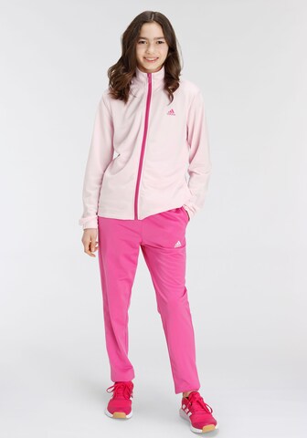 ADIDAS SPORTSWEAR Trainingspak 'Essentials' in Roze: voorkant