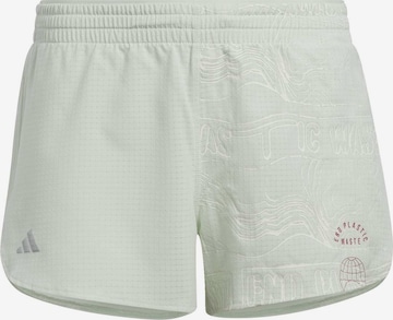 Regular Pantalon de sport 'Run For The Oceans' ADIDAS PERFORMANCE en gris : devant