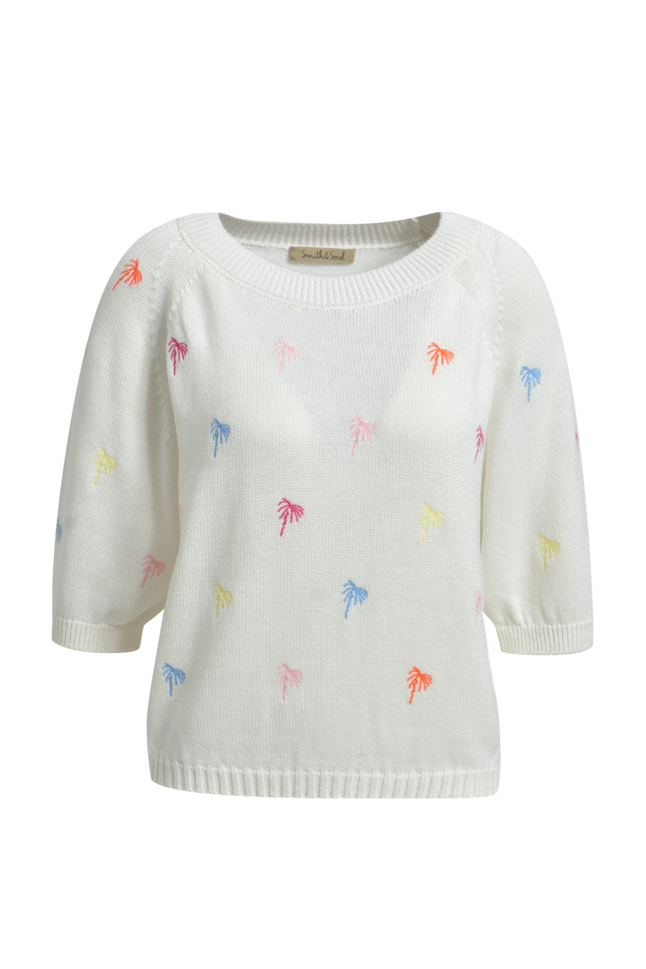 Smith&Soul Sweater in White: front