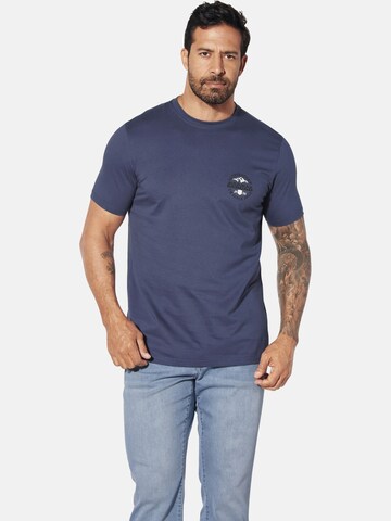 Jan Vanderstorm Shirt 'Ingefrerk' in Blue