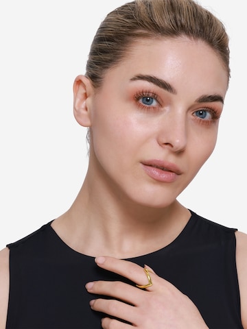 Heideman Ring 'Aeca' in Gold: front