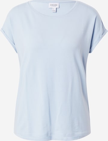 T-shirt 'AVA' VERO MODA en bleu : devant