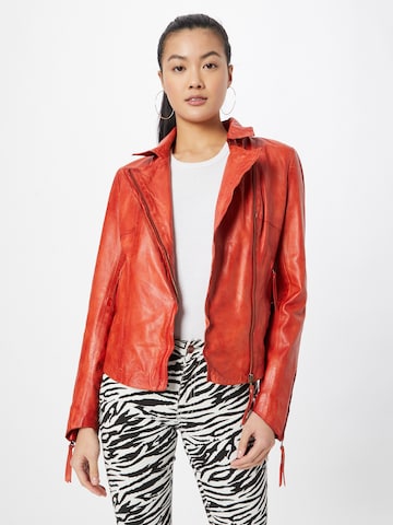 FREAKY NATION Between-Season Jacket 'Ruby' in Red: front