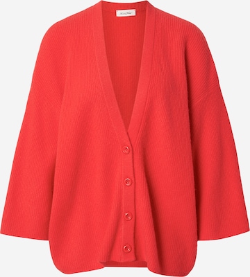 AMERICAN VINTAGE Neuletakki 'DAMSVILLE' värissä punainen: etupuoli