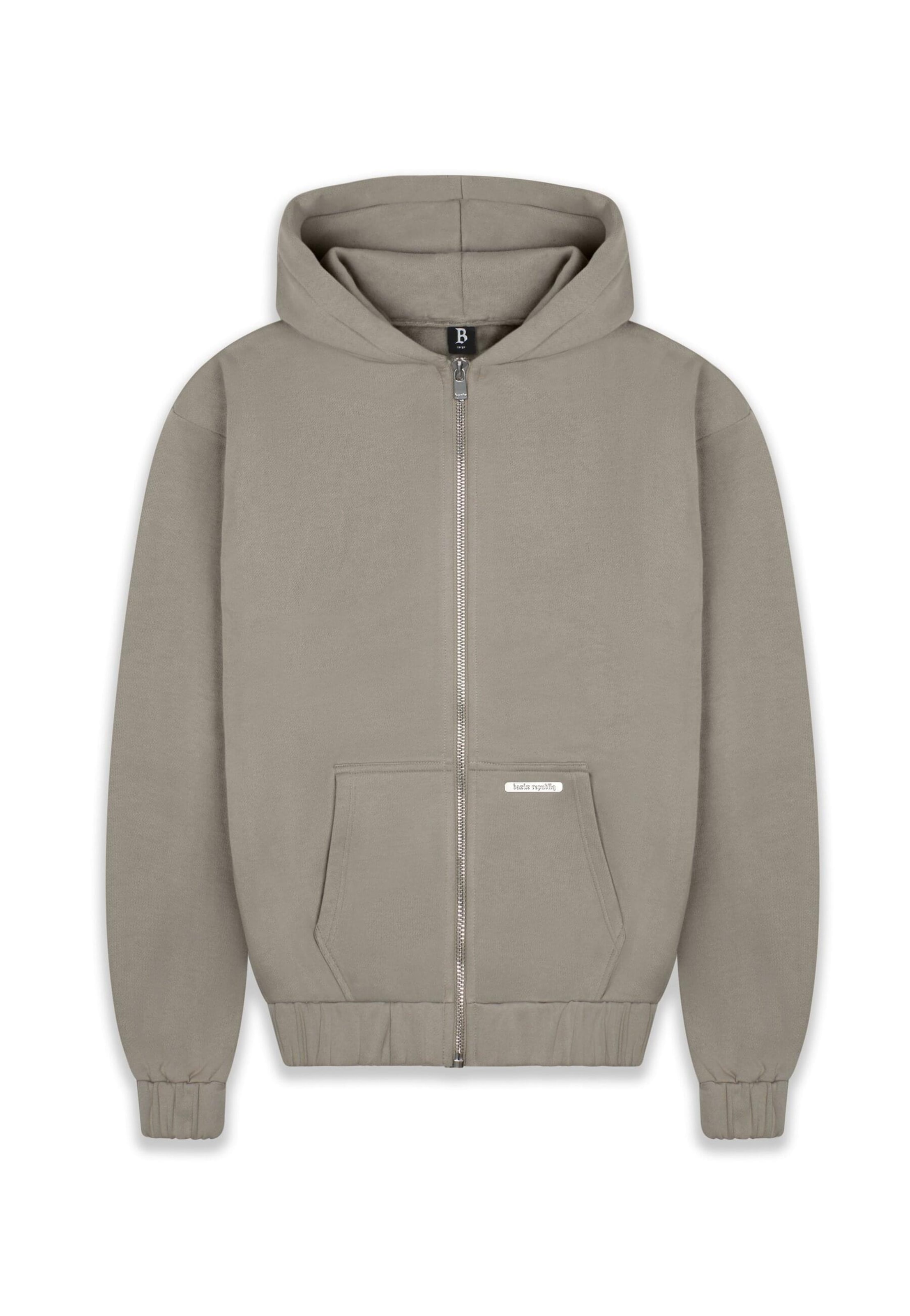 Dropsize Sweat jacket in Grey: front