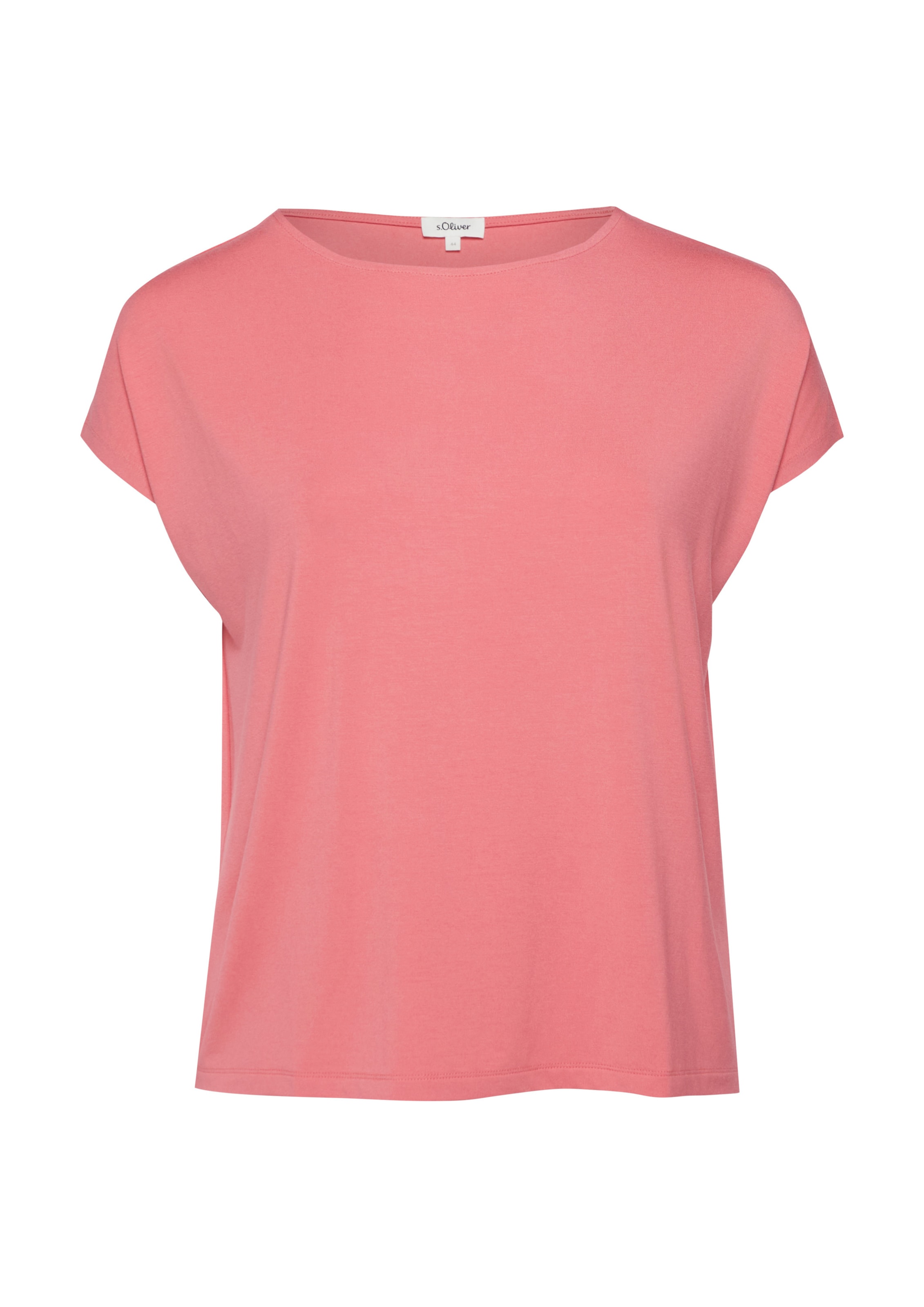 T-shirt s.Oliver CURVE en rose : devant