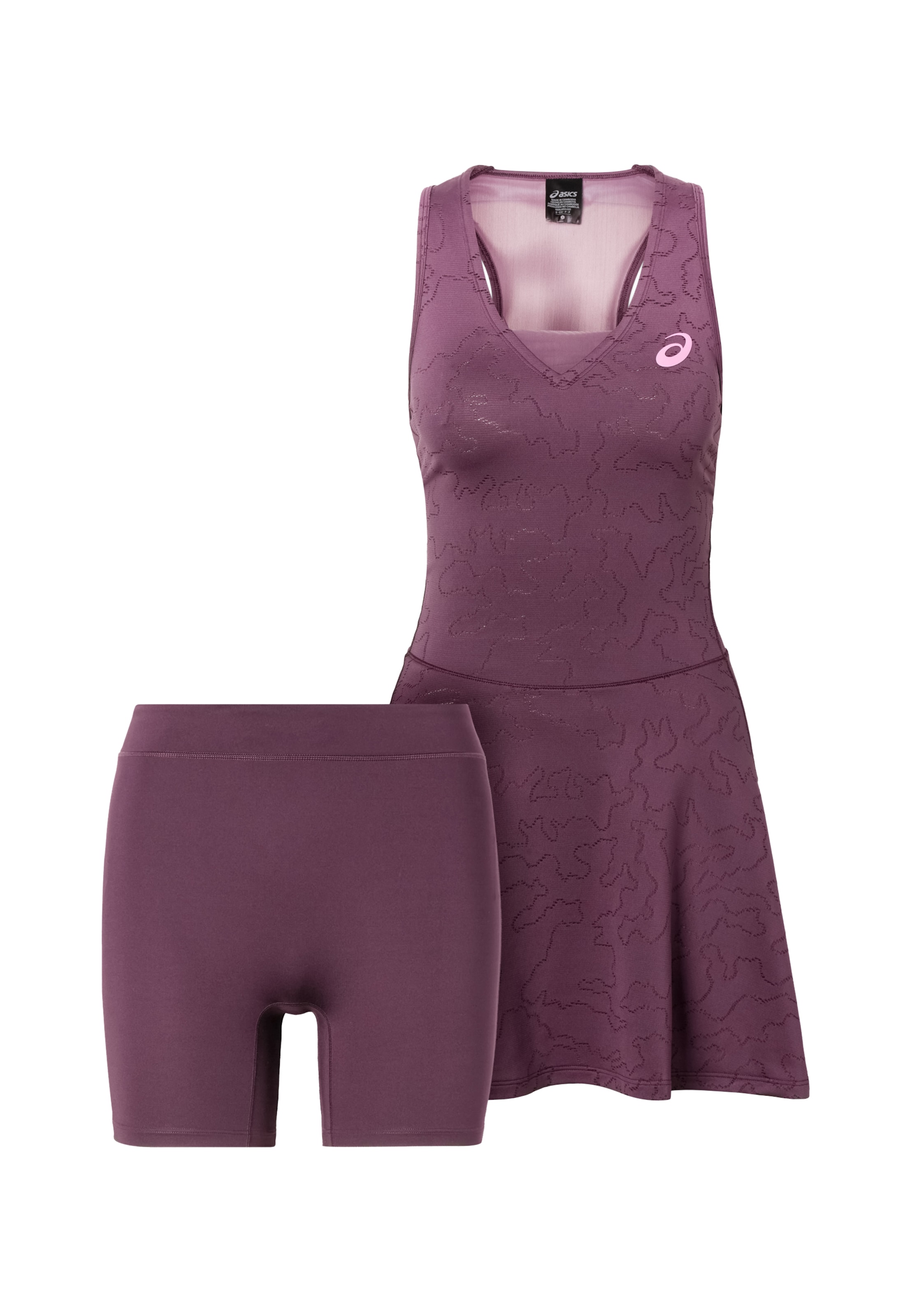ASICS - Vestido en lila: frente
