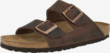 BIRKENSTOCK Пантолеты 'Arizona' в Коричневый: спереди