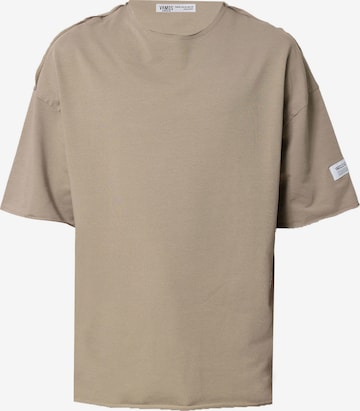 T-Shirt VAMOS CLO en beige : devant