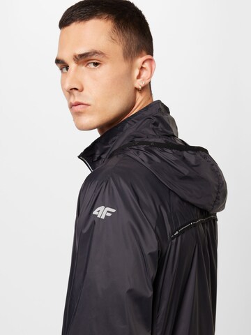 4F Athletic Jacket in Black